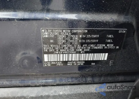 2024 Toyota Rav4 Prime Xse from USA, damaged, VIN JTMFB3FV4RD220868